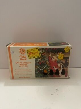 25-Count Glow Bright Indoor Light Set - Gold & White